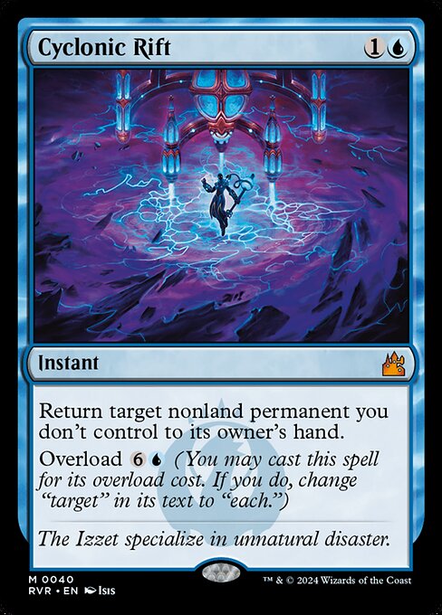 Cyclonic Rift (Magic: The Gathering) – Commander-Staple