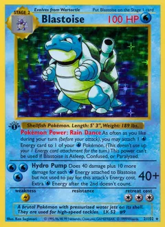 Pokémon-Karte Turtok – Beispiel für eine klassische Holo-Rare