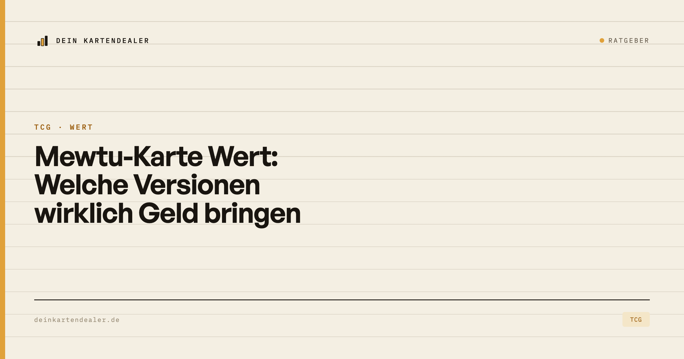 Mewtu-Karte Wert: Welche Versionen wirklich Geld bringen